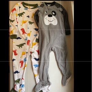 SOLD Carter’s 3T and 4T Footie Pajamas